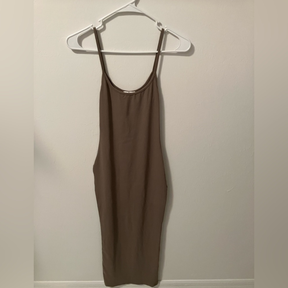 Ribbed Bandage Dress